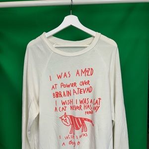 Creative Growth For Everybody Cat Long T Size S